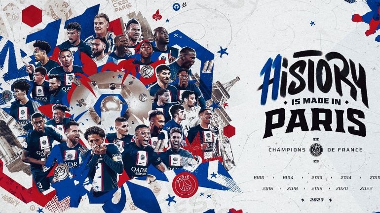 Πρωταθλήτρια Γαλλίας για 11η φορά η Παρί, 43 τίτλους καριέρας ο Μέσι