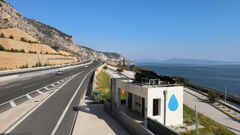 Η Ολυμπία Οδός παράγει «Νερό από τον αέρα» σε ακόμα 10 χώρους στάθμευσης
