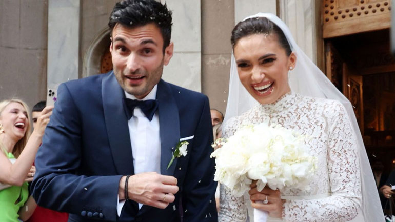 Άννα Πρέλεβιτς: Η συμβολική μπομπονιέρα που διάλεξε για τον γάμο της με τον Νικήτα Νομικό