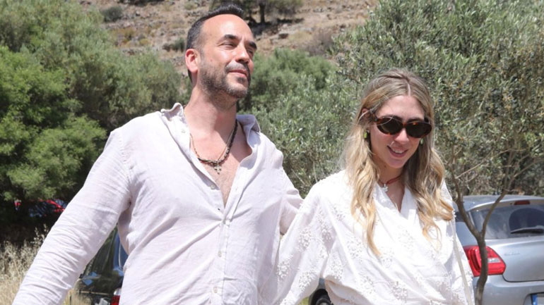 Πάνος Μουζουράκης – Μαριλού Κόζαρη: Οι νέες δηλώσεις μια ημέρα μετά τον γάμο τους