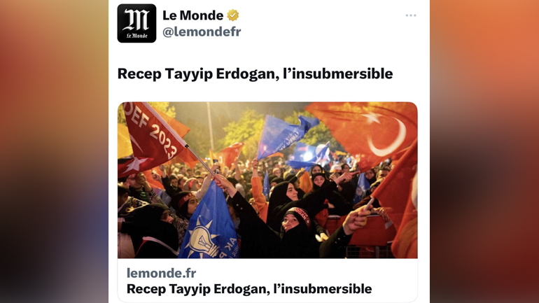 Με επιφυλακτικότητα αντιμετωπίζουν τα γαλλικά MME την επικράτηση του Ερντογάν στην Τουρκία