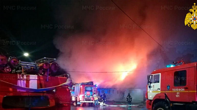 Ρωσία: Τρεις νεκροί από φωτιά σε αποθήκη χάρτου κοντά στη Μόσχα