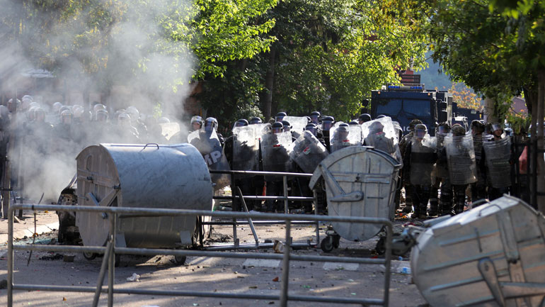 Χάος και βία στο Κοσσυφοπέδιο