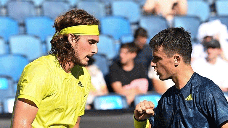 Ρολάν Γκαρός: «Αγγιξαν» τη μεγάλη έκπληξη στο διπλό τα αδέλφια Τσιτσιπά