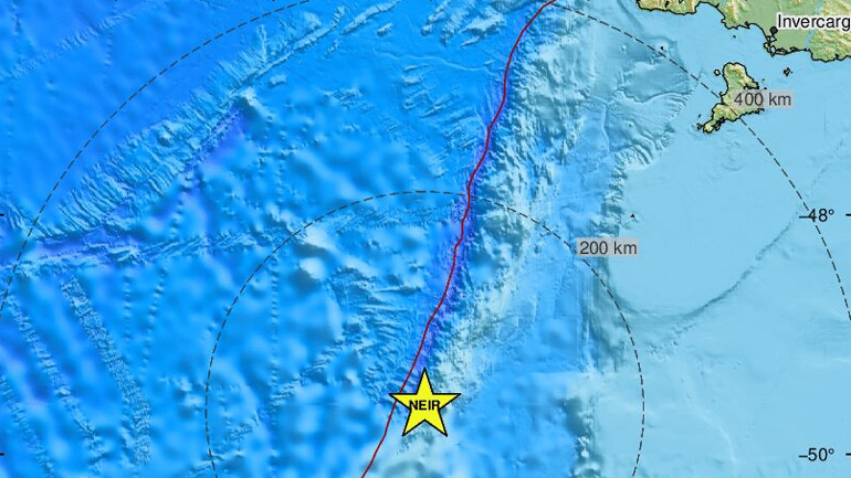 Σεισμική δόνηση 6,2 Ρίχτερ ανοιχτά της Νέας Ζηλανδίας