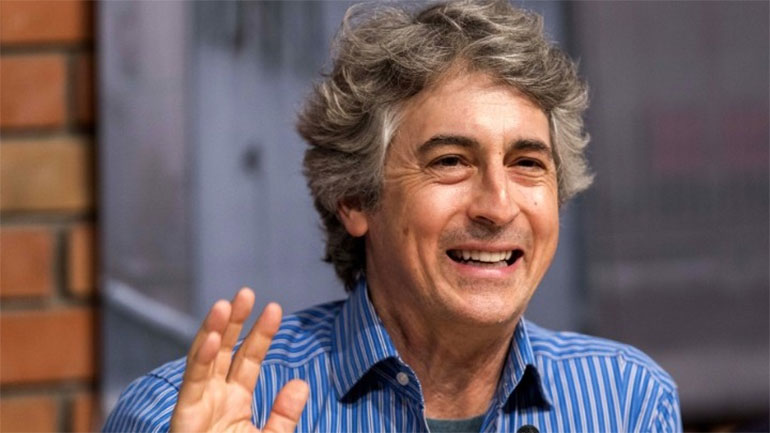 Ο Αλεξάντερ Πέιν στην έναρξη του 2ου Evia Film Project