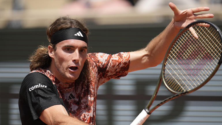 Ρολάν Γκαρός: Επιβλητική νίκη-πρόκριση για τον Τσιτσιπά, 3-0 σετ τον Καρμπάγες Μπαένα!