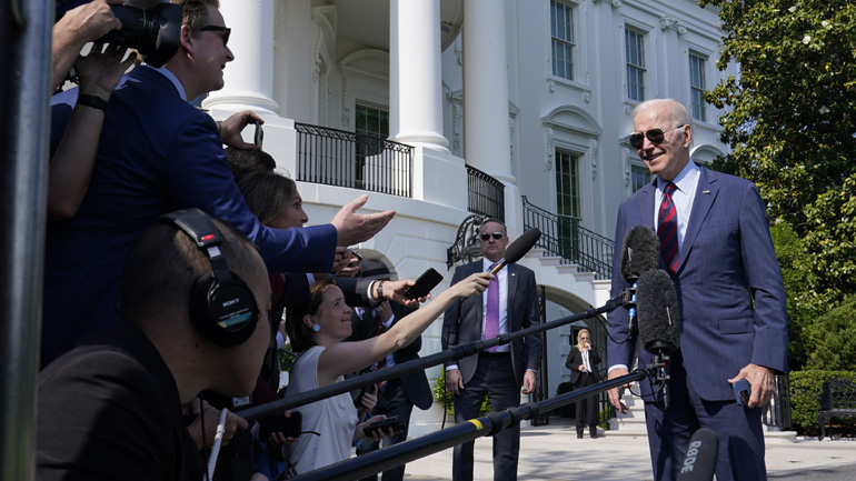 Μπάιντεν: Κρίσιμο βήμα μπροστά η έγκριση του νομοσχεδίου για το όριο του χρέους από τη Βουλή των Αντιπροσώπων