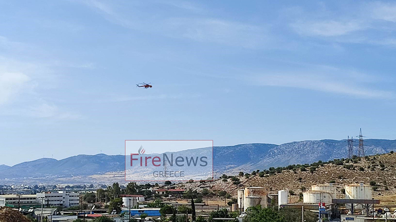 Οριοθετήθηκαν άμεσα δύο πυρκαγιές σε χαμηλή βλάστηση στον Ασπρόπυργο