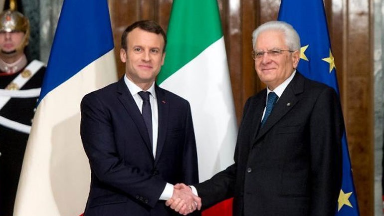 Ο Μακρόν θα δεχθεί στις 7 Ιουνίου τον Ματαρέλα στο όνομα των εξαίρετων σχέσεων Ρώμης και Παρισιού