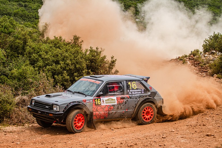 Αντώνης Δημόπουλος-Ευθύμιος Σκαλτσάς (Toyota Starlet KP60 