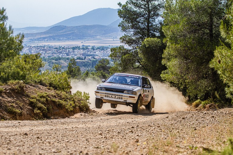 Κωνσταντίνος Μυλωνάς-Νίκος Παραπέρας (Toyota Corolla AE101) 