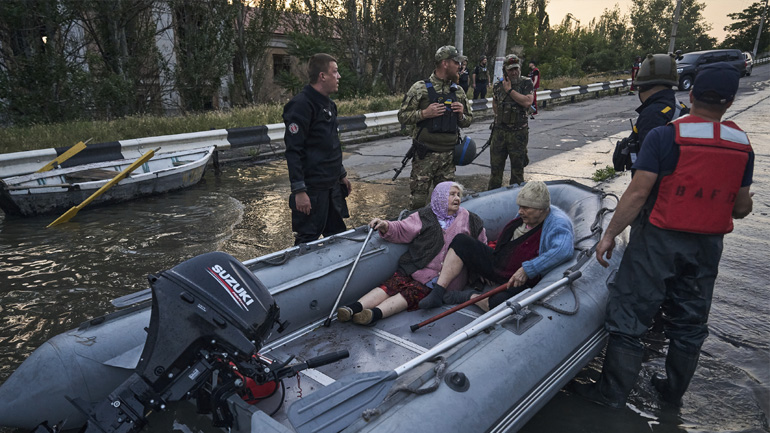 Έκρηξη στο φράγμα Καχόβκα: H χειρότερη οικολογική καταστροφή «μετά το Τσερνόμπιλ»