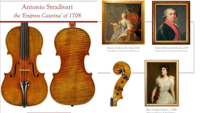 Στο σφυρί το βιολί Στραντιβάριους της Αυτοκράτειρας Αικατερίνης
