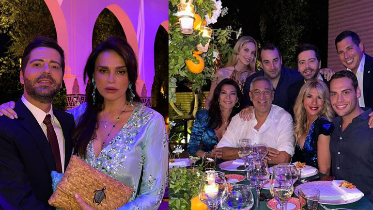 Celia Κritharioti – Νίκος Τσάκος: Η κοσμική Αθήνα στο χλιδάτο πάρτι γενεθλίων τους στο Μαρακές