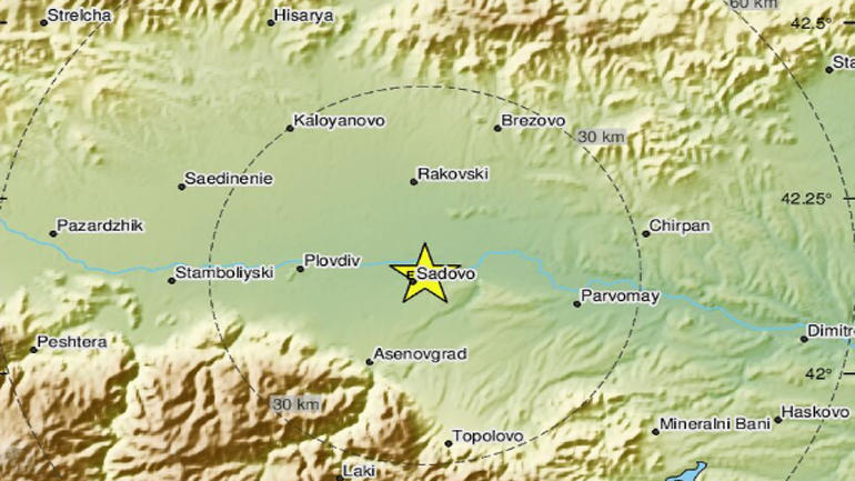 Σεισμός 4,9 Ρίχτερ στη Βουλγαρία – Ιδιαίτερα αισθητός στη Β. Ελλάδα