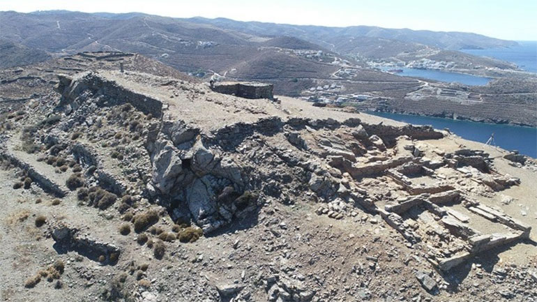 Κύθνος: Σημαντικά ευρήματα έφεραν στο φως οι ανασκαφές στο Βρυόκαστρο