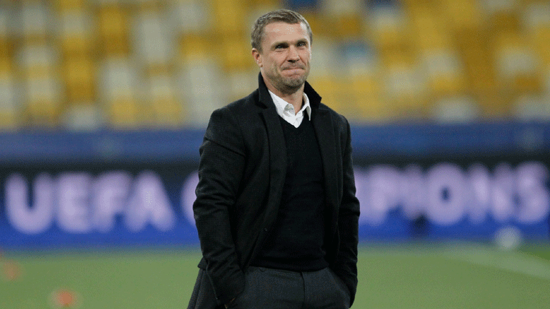 Ο Ρεμπρόφ ανέλαβε την εθνική Ουκρανίας