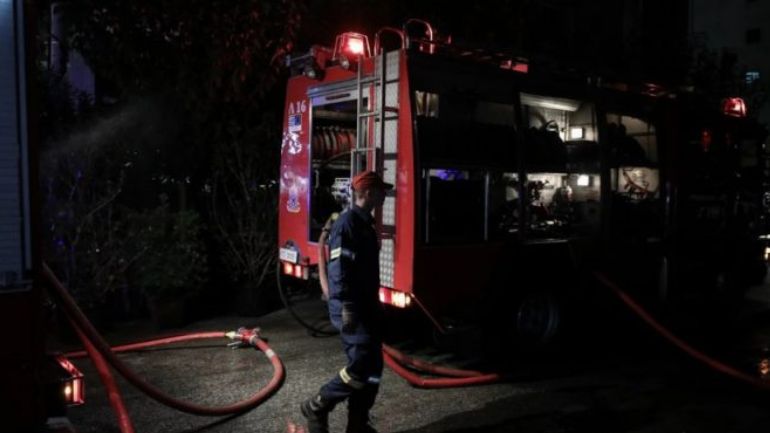 Γάζι Ηρακλείου: Στις… φλόγες κινητήρας αυτοκινήτου