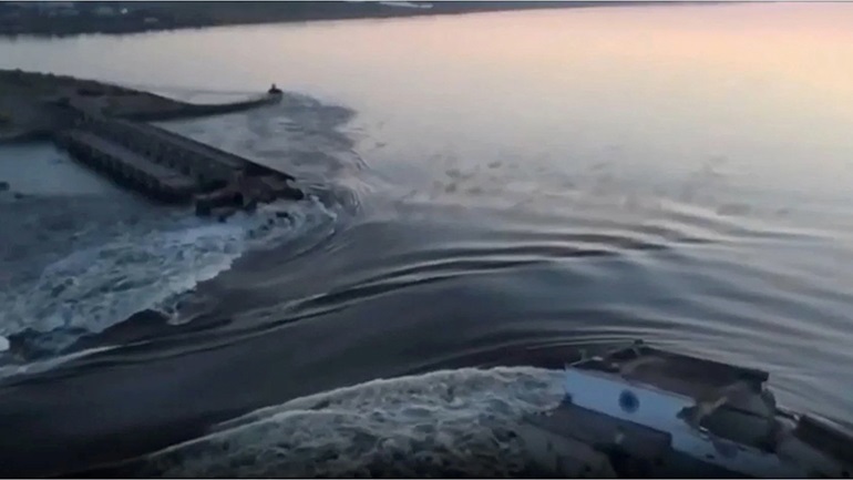 Ουκρανία: Ο Δνείπερος αναμένεται να επιστρέψει στην κανονική του ροή έως τις 16 Ιουνίου