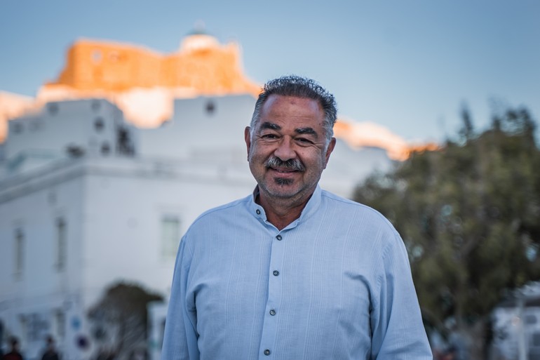 Ο Δήμαρχος Νίκος Κομηνέας