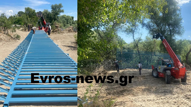 Έβρος: Φράχτης 100 μέτρων απέναντι από τη νησίδα στη Νέα Βύσσα Έβρος: Φράχτης 100 μέτρων απέναντι από τη νησίδα στη Νέα Βύσσα