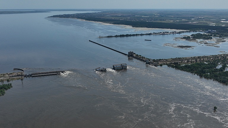 Υφυπουργός Άμυνας Ουκρανίας: Η Ρωσία ανατίναξε το φράγμα Καχόβκα για να εμποδίσει την αντεπίθεση