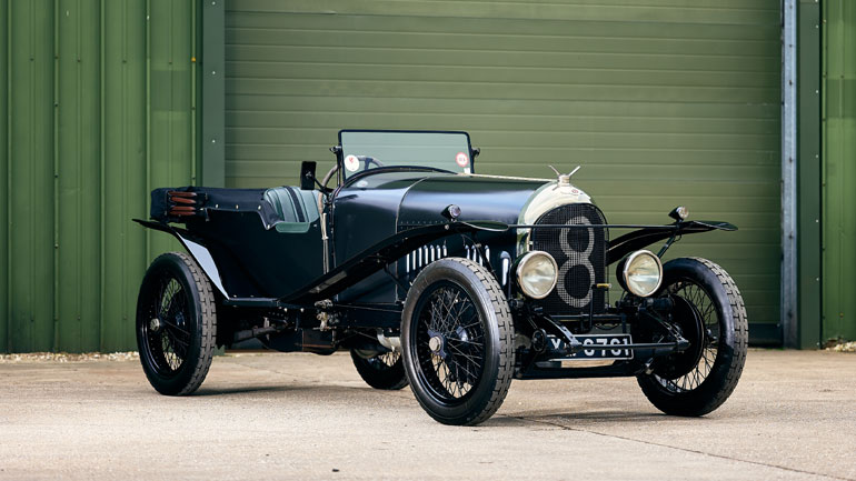 Bentley 3 Litre: Το πρώτο Bentley που συμμετείχε στον αγώνα των 24 ωρών Le Mans. 