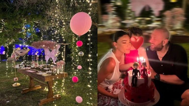 Ήβη Αδάμου-Μιχάλης Κουϊνέλης: Το πάρτι γενεθλίων που διοργάνωσαν για τη κόρη τους