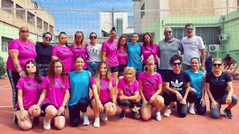 Βόλεϊ: Επίσκεψη της ΕΟΠΕ στις γυναικείες φυλακές Κορυδαλλού