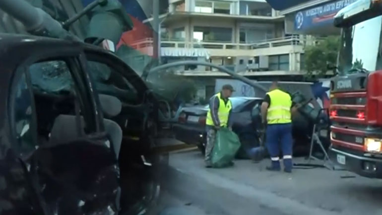 Σοβαρό τροχαίο με έξι τραυματίες στην Κηφισίας