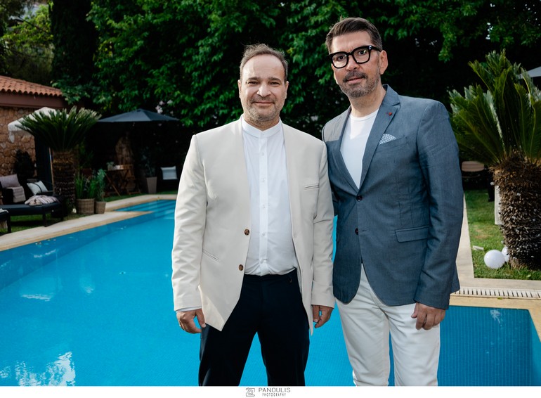 Κώστας Δημόπουλος Sales & Marketing Manager JYSK Ελλάδας, Στέλιος Καφαντάρης.