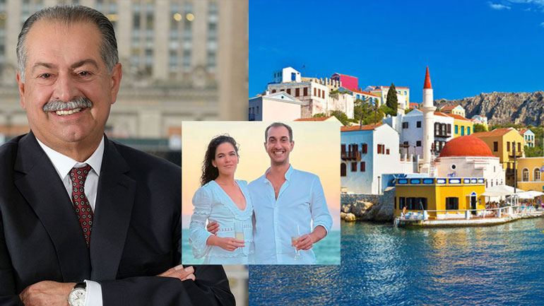 Ο δισεκατομμυριούχος Ανδρέας Λιβέρης παντρεύει τον γιο του στο Καστελλόριζο παρουσία της αφρόκρεμας του διεθνούς jet set