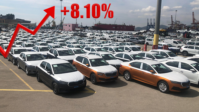 Νέα άνοδος και τον Μάιο στις ταξινομήσεις καινούργιων οχημάτων