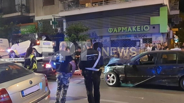 Ένας τραυματίας σε τροχαίο στο κέντρο της Αθήνας