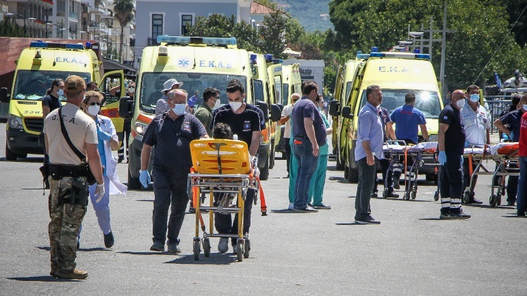 Καλαμάτα: Συνεχίζονται οι διακομιδές μεταναστών στο νοσοκομείο της πόλης