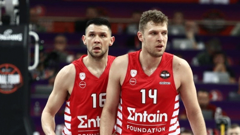 Ολυμπιακός: Με Βεζένκοφ, χωρίς Παπανικολάου η προπόνηση πριν από τον 4ο τελικό