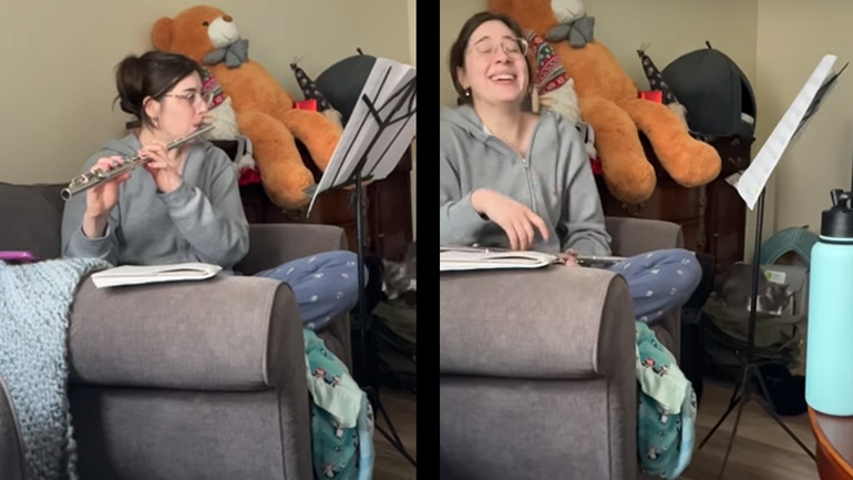 Δεν αφήνεις καλύτερα το φλάουτο;