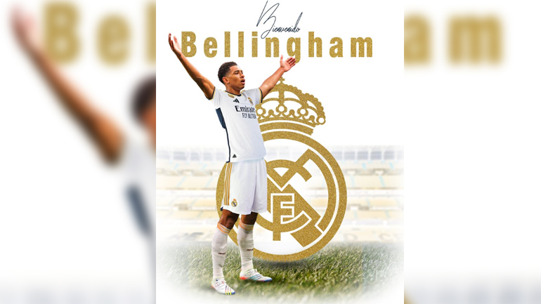 Η Ρεάλ Μαδρίτης ανακοίνωσε επίσημα την απόκτηση του Μπέλινγκχαμ για 6 χρόνια