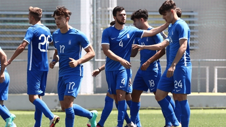 Ποδόσφαιρο: Νίκη με 2-0 της εθνικής νέων επί της ΑΕΚ Β΄