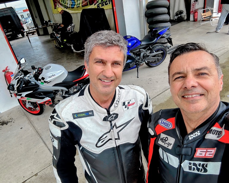 Οι Νεκτάριος και Δημήτρης Διατσίδης έκαναν πάρα πολλούς γύρους στις Σέρρες για τις ανάγκες του τεστ!