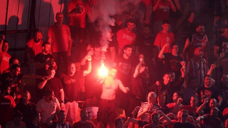 Πρόστιμο στον Ολυμπιακό για τον τρίτο τελικό στο ΣΕΦ