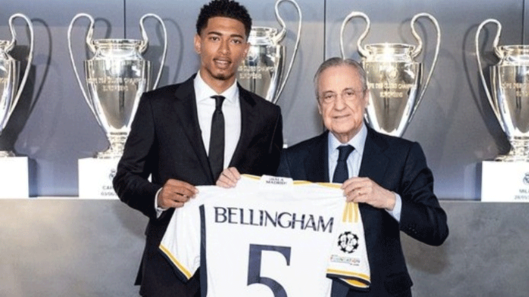 Ο Μπέλιγχαμ επέλεξε το «5»: «Η πρώτη μέρα στο μεγαλύτερο σύλλογο στον κόσμο»