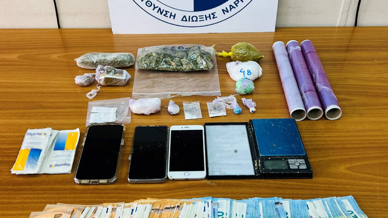 Δύο συλλήψεις για διακίνηση ναρκωτικών στα νότια προάστια