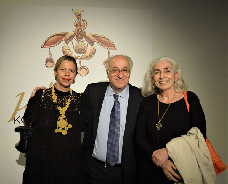 Ίρις Κρητικού, Δημήτρης Εφραίμογλου Διευθύνων Σύμβουλος του Ιδρύματος  Μείζονος Ελληνισμού, Ρόδη Κωνσταντόγλου