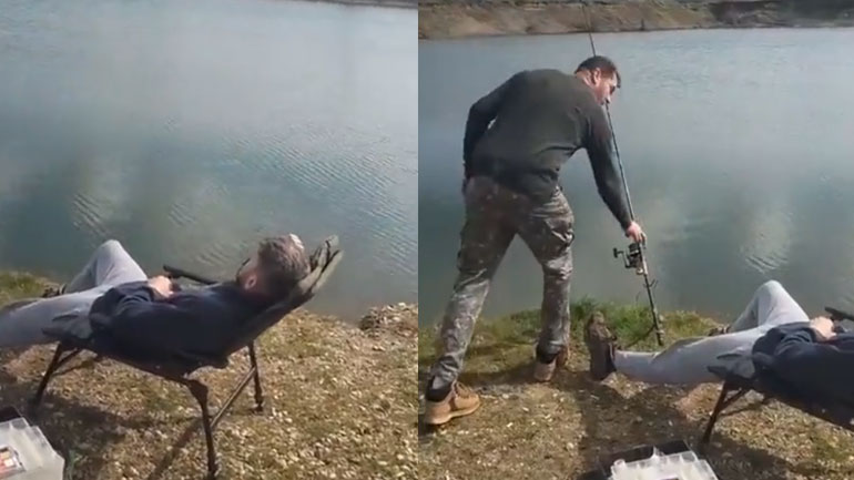 Ο ψαράς κοιμήθηκε 