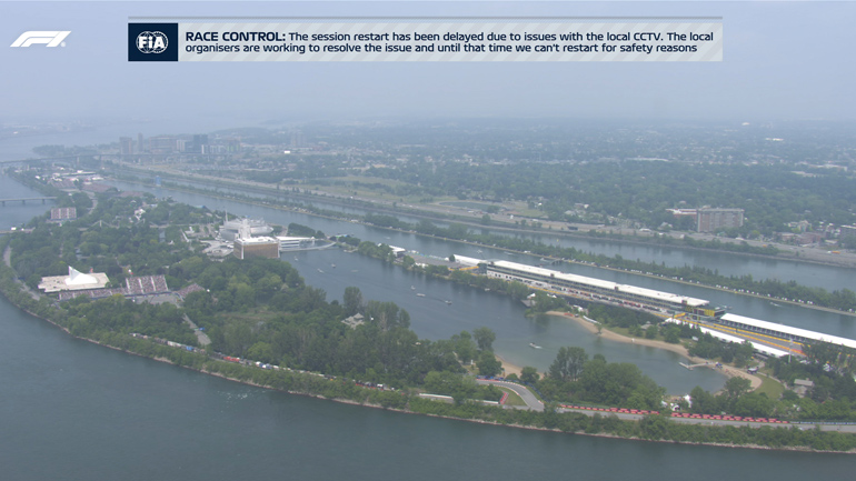 Απίστευτο και όμως αληθινό: Κόκκινη σημαία διαρκείας στο Practice 1 στον Καναδά λόγω προβλήματος στο CCTV 