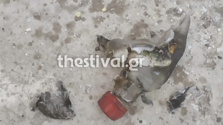 Θεσσαλονίκη: Άγνωστοι πέταξαν βόμβα μολότοφ σε προαύλιο σχολείου