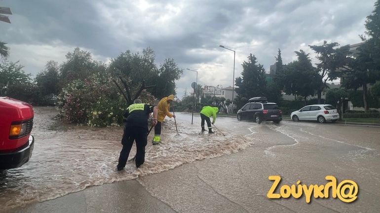 Έντονη βροχόπτωση και στην Αττική
