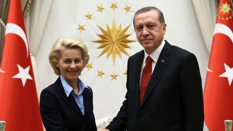 ΕΕ: Επικοινωνία Ο. φον ντερ Λάιεν με τον Τ. Ερντογάν